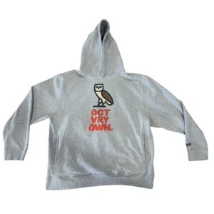 OVO Bubble Hoodie Heather Grey Men’s XXL